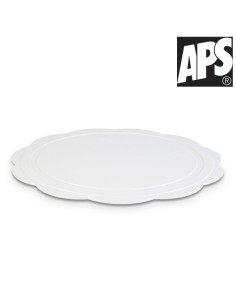 Plateau Mélamine 42,5 cm bord ondulé 2