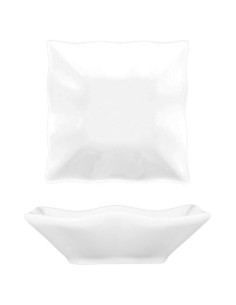 Mini coupelle carrée bord ondulé 7 cm
