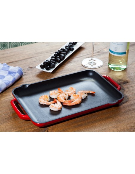 Plancha en fonte 32 cm