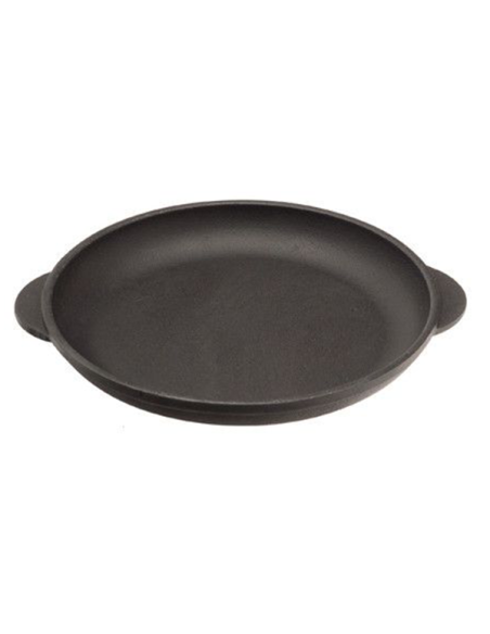 Plat en fonte rond à oreille 18 cm