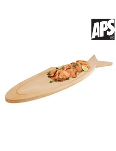 Billot en Bois Poisson 76 x 23 cm APS