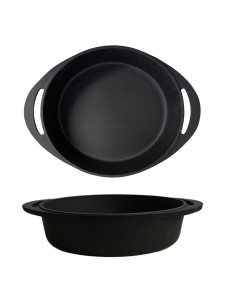 Plat en fonte ovale 26 cm