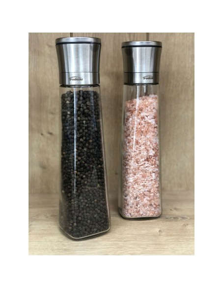 Moulin à poivre et moulin à sel 25 cm Trudeau