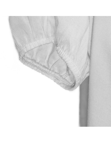 Surblouse en tissus blanc lavable Surblouse en tissus blanc lavable