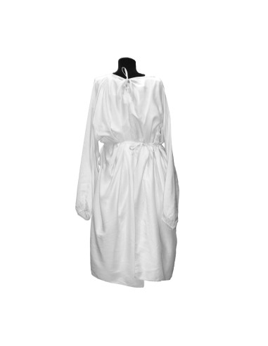 Surblouse en tissus blanc lavable Surblouse en tissus blanc lavable