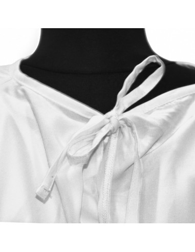 Surblouse en tissus blanc lavable Surblouse en tissus blanc lavable