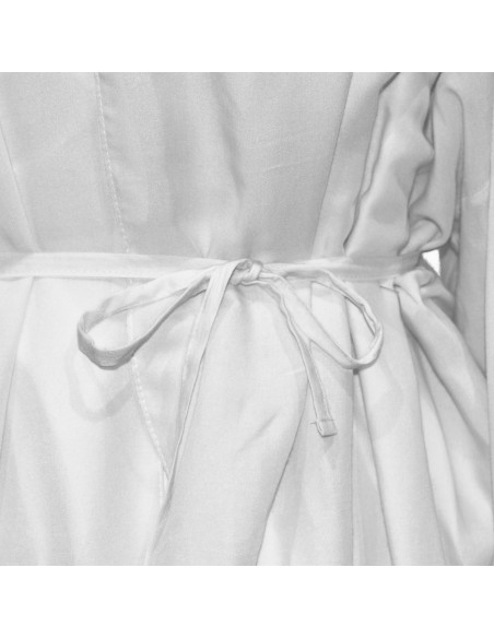 Surblouse en tissus blanc lavable