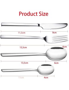Gamme de couverts Inox 18/10 REF : C802-S026 2