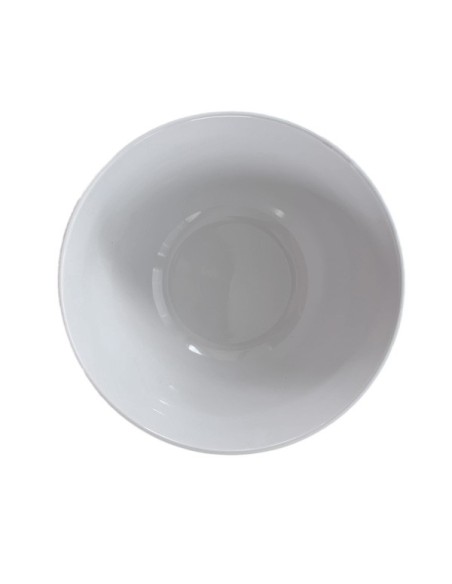 Saladier blanc en grès 22 cm