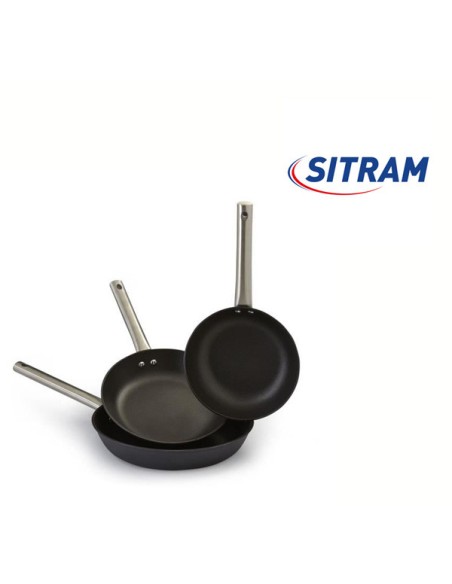 Poêle inox 20 cm anti-adhérent Technofood SITRAM