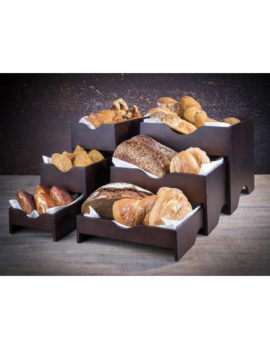 Présentoir Chromé 72 cm pour plat 45x37 cm