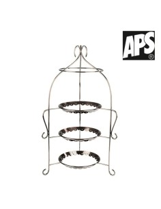 Serviteur 3 étages APS Inox 2