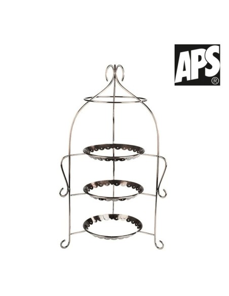 Serviteur 3 étages APS Inox