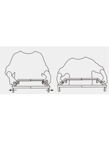 Rehausseur buffet traiteur anti dérapant effet OR