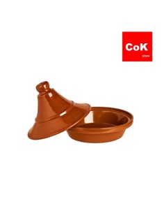 Tajine en grés noir Gris 28.5 cm OGO