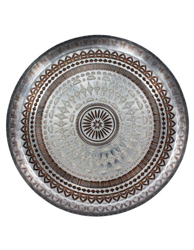 Plateau service 32 cm Inox