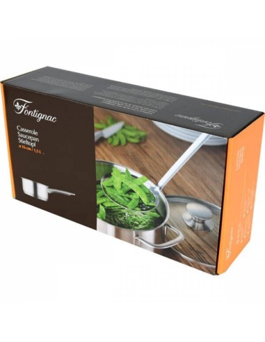 Casserole Fontignac Inoxydable16 cm