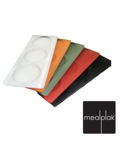 Planche dégustation 3 inserts   Grand modèle 24,5 cm MEALPLAK