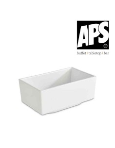 Terrine mélamine blanche 15,5 cm APS
