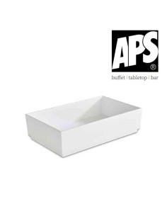 Terrine mélamine blanche 25 x 15,5 cm APS