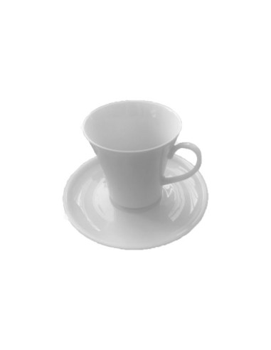 Tasse & sous tasse en porcelaine