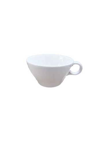 Tasse à thé 20 cl & sous tasse 17,5 cm en porcelaine
