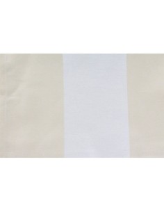 Nappe Carrée Jaune bande Satin 93 cm REF : nappesatin 2