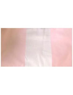 Nappe de table carrée bande satin 160 x 160 cm