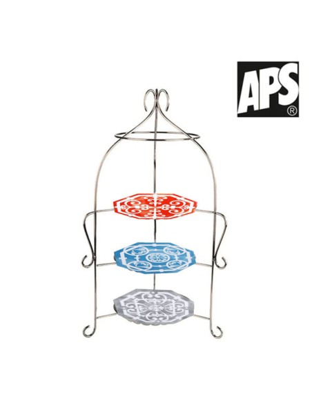 Serviteur 3 étages APS Inox