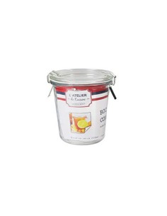Bocal en verre avec couvercle hermétique 10 cl
