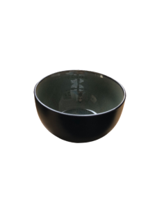 Bol Bicolor noir mat intérieur réactive vert REF : 05548G