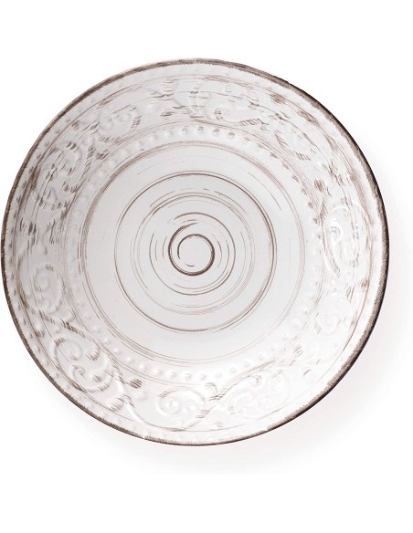 Assiette plate relief REF : 10524BL