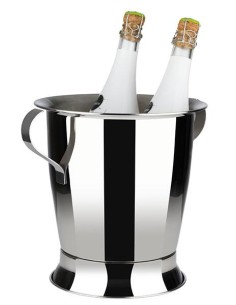 Seau double à champagne inox APS REF : 36092 2
