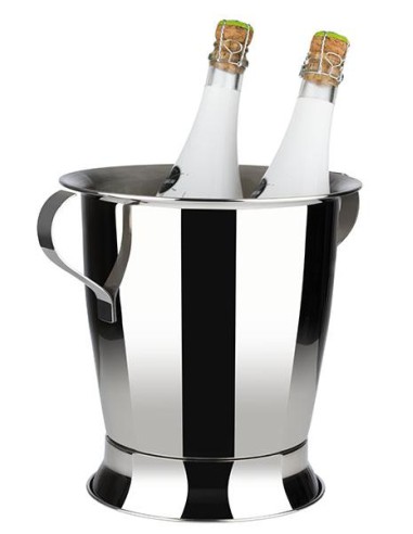 Seau double à champagne inox APS REF...
