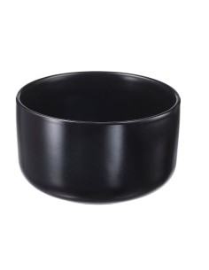 Bol noir mat 15cm REF : 00636N