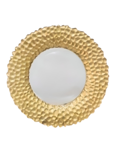 Assiette Plate gold 27cm REF : AL6014