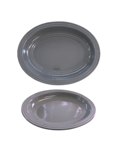 Plat creux oval Réf:001-C3