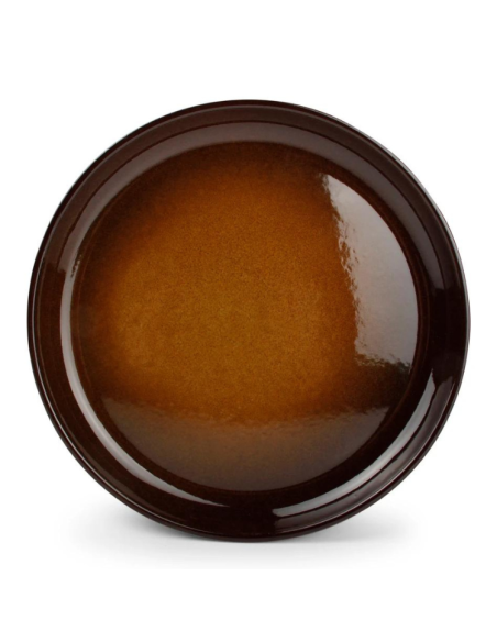 Assiette plate 26cm Forno brown Réf:611673