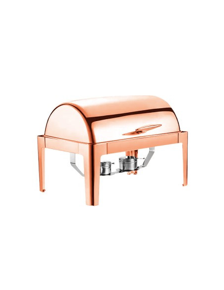 Chafing dish cuivré Roll Top 9 L Réf: LT-723-1C