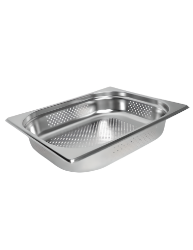 Bac Gastronome Inox Perforé GN1 53/32/10 cms