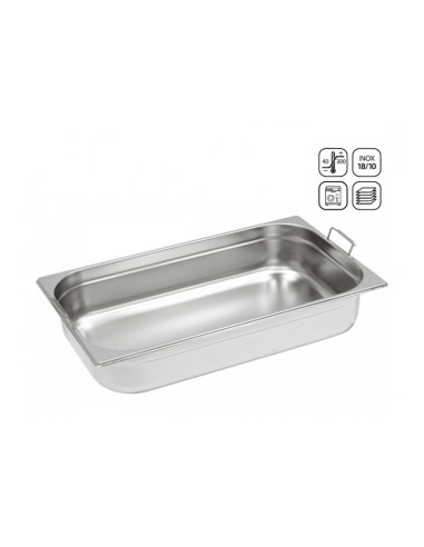 Bac Gastronorme GN1/1 Inox poignées...