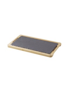 Plateau BAMBOU pour assiette 28.5 x 15 cm REF : 645200R 2
