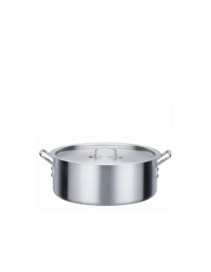 Marmite gastro avec couvercle 32 cm Aluminium Massif REF...