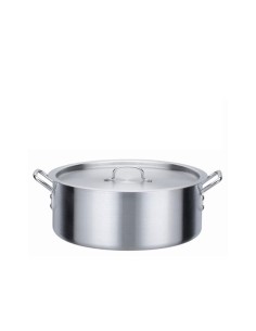 Marmite gastro avec couvercle 37 cm Aluminium Massif REF...