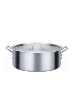 Marmite gastro avec couvercle 40 cm Aluminium Massif REF...