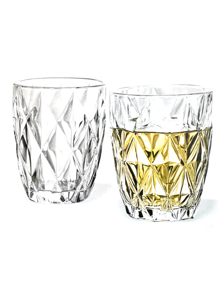 Verre bas en relief transparent G-HORSE 27 cl REF : BM05510DL