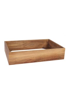 Support Acacia GN1/1 53x32.5x11cm Réf : B947039