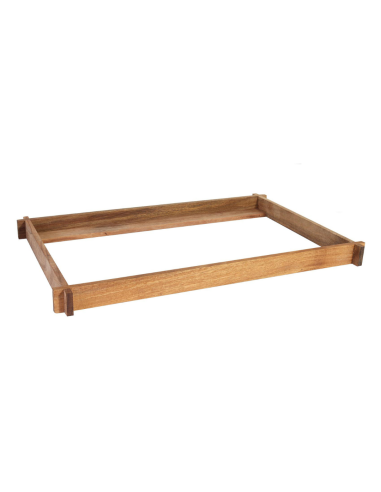 REHAUSSEUR ACACIA GN1/1 53x32.5x4cm REF : B947034