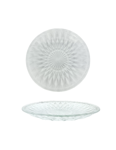 Assiette verre relief Raphael 21cm REF : 5019
