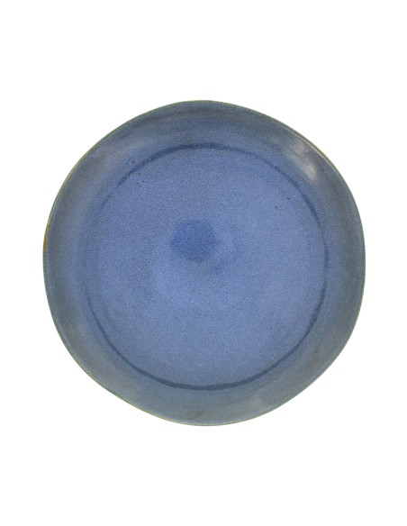 Assiette Plate émail réactif 28cm Réf : TZ4054